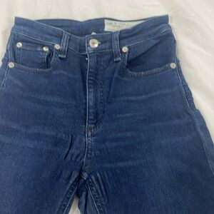 Rag & bone high rise skinny cropped